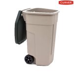 CURVER WHEELED GARDEN BIN 110L