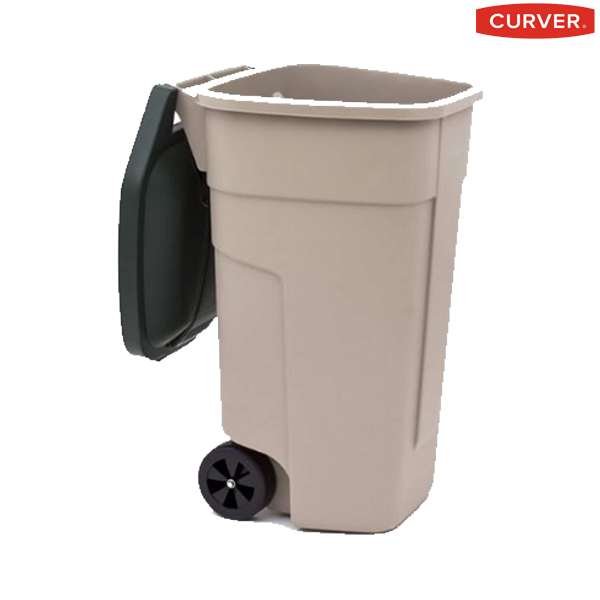 CURVER WHEELED GARDEN BIN 110L Soteriou Professional