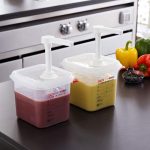 ARAVEN CONTAINER PP W/PUMP GN 1/6 2.6L - Image 2