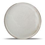 GREY CERES FLAT PLATE 27