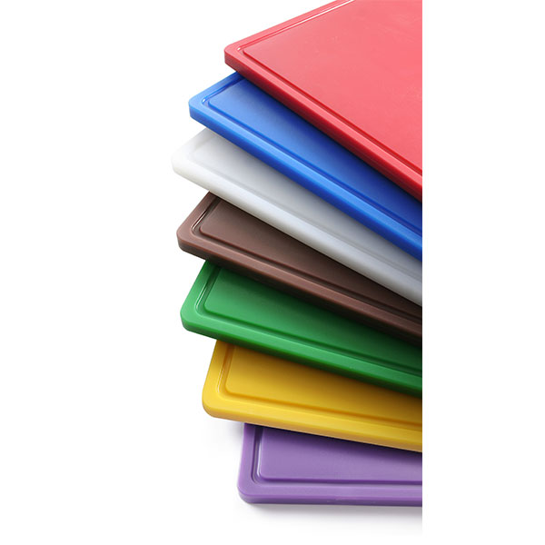 210-82600.jpg HENDI CUTTING BOARD RED 53X33 - Image 1