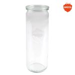WECK CYLINDRICAL JAR 600ML Ø60X210H