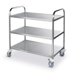 HENDI SERVING TROLLEY 3 SHELVES