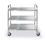 HENDI SERVING TROLLEY 3 SHELVES - Image 2