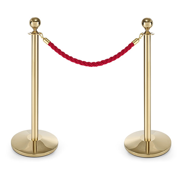 210-810385-hendi-barrier-post-gold HENDI BARRIER POST GOLD - Image 1