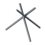 Leone Buffet Stand Metal Grey 21