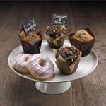 Leone Melamine Cake Plate Footed White Ø35 - Image 2