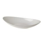 Leone Melamine Plate Oval White 32