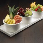 Leone Melamine Tray Rectangular White 56X17 - Image 2