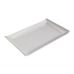 Leone Melamine Plate Rectangular White 29X18