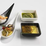 Leone Melamine Bowl Square Black 7.5 - Image 2