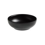 Leone Melamine Bowl Round Black Ø7