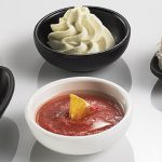 Leone Melamine Bowl Round Black Ø7 - Image 2