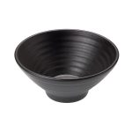 LEONE BOWL ROUND MEL. 220ML Ø12X5 BLACK