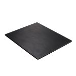 Leone Melamine Tray Rectangular Flat Black GN 1/2
