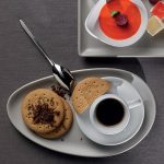 Leone Melamine Tray Oval L. Grey 35x25 - Image 4