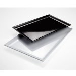 Leone Melamine Tray Topazio Black 35x24 - Image 5