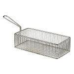 LEONE WIRE BASKET S/S RECT. 21X10X6