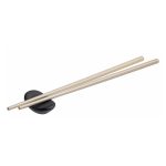 LEONE CHOPSTICK HOLDER MEL. BLACK 5cm X10