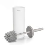 RAYEN TOILET BRUSH W/LID WHITE
