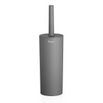 RAYEN TOILET BRUSH W/LID GREY - Image 2