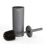 RAYEN TOILET BRUSH W/LID GREY