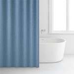 RAYEN SHOWER CURTAIN 180X200 BLUE - Image 2