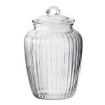 LEONE JAR GLASS W/LID 220CL