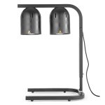 HENDI HEAT LAMB BRIDGE 2 LAMP 500W 45X36X79CM BLACK