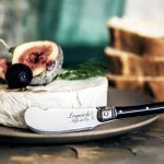 LAGUIOLE CHEESE KNIVES BLACK S/3 IN WOODEN TRAY - Image 3