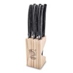 LAGUIOLE STEAK KNIVES 1.8MM ON BLOCK STONEWASH X6 - Image 2