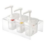 ARAVEN CONTAINER PP W/PUMP GN 1/9 1.5L - Image 3
