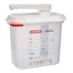 ARAVEN CONTAINER PP W/PUMP GN 1/9 1.5L - Image 4