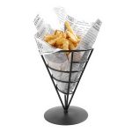 HENDI CHIPS BAG HOLDER ø11.5X17.5CM BLACK