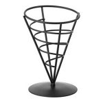 HENDI CHIPS BAG HOLDER ø11.5X17.5CM BLACK - Image 2