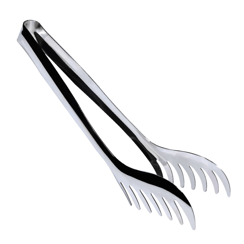 219-06639-grand-hotel-spaghetti-tongs-18-10-27cm GRAND HOTEL TONGS SPAGHETTI 18/10 26.5CM - Image 1