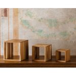 LEONE DISPLAY CUBES ACACIA 13/18/23 SET 3 - Image 2