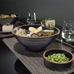 LEONE BOWL TERRACOTTA MEL. BLACK Ø18.4x7.5 800ML - Image 2