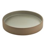2IN1 PLATE FLAT/DEEP 24CM BEIGE/GREY - Image 2