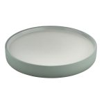 2IN1 PLATE FLAT/HALFDEEP 21CM GREY/WHITE