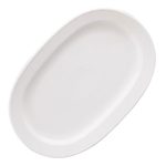 FORM 98 PLATTER OVAL W/RIM 38X26CM