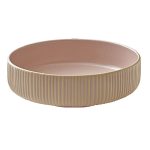 NARA BOWL RELIEF 21CM ROSE