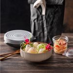 NARA PLATE FLAT RELIEF 27CM BLACK/WHITE - Image 13