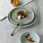SHIRO GLAZE PLATE FLAT COUPE RELIEF 28CM STEAM - Image 3