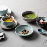 SHIRO GLAZE PLATE FLAT COUPE RELIEF 28CM STEAM - Image 7