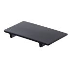 LEONE TRAY SUSHI MEL. 33X19X2.4 BLACK