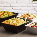 LEONE BOWL SQUARE MEL. 30X30X11.5 BLACK - Image 2