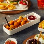 LEONE TRAY RECT. MEL. 28X9X4 WHITE - Image 2