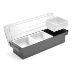 HENDI BAR SET ORGANIZER 3 CONTAINERS 48X15X10CM - Image 3