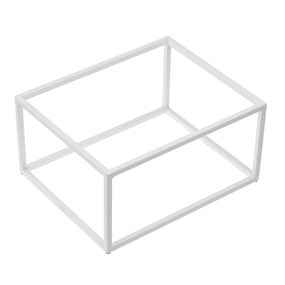 251-T0583Y-leone-stand-buffet-iron-white-gn-1-2-33-27-16 LEONE STAND BUFFET IRON GN 1/2 32.5X26.5X16 WHITE - Image 1